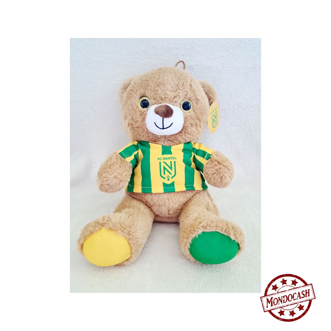 GROSSE PELUCHE OURS FC NANTES 60 CM (MJFCN80610) 6