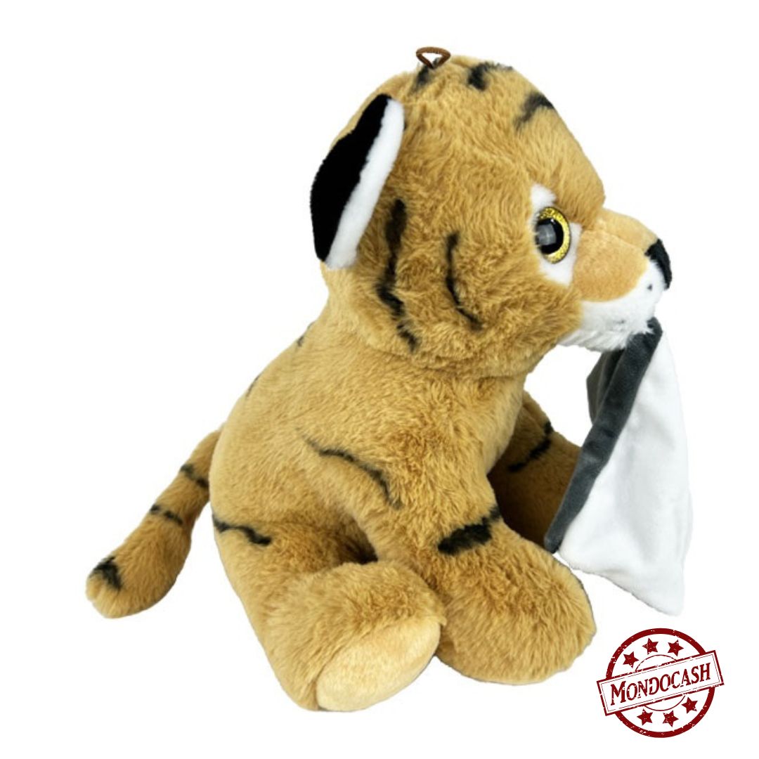 PELUCHE TIGRE COUVERTURE 2A 20CM (MJ40522) 72