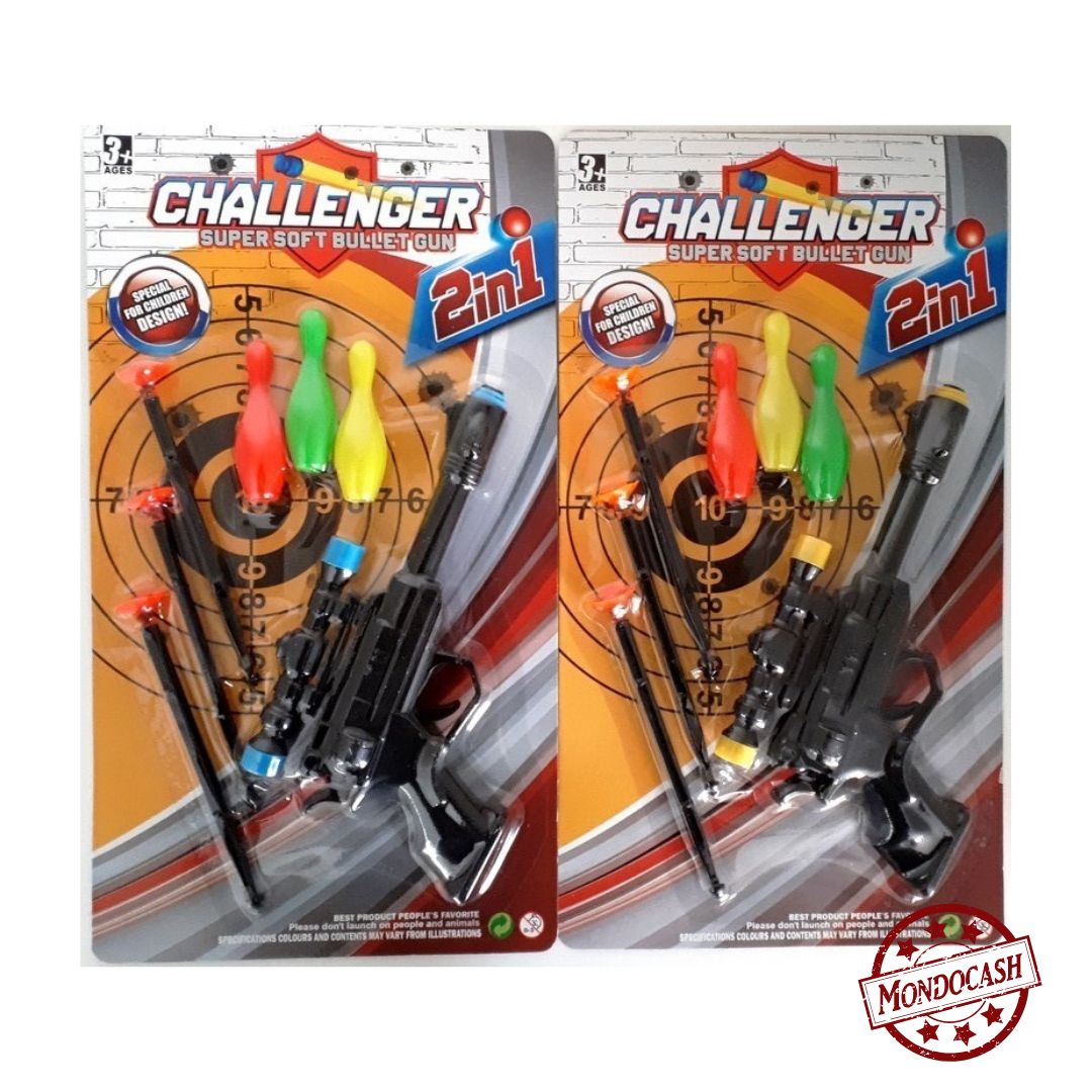 PISTOLET 3 QUILLES 3 FL (MJ7187) 96/24