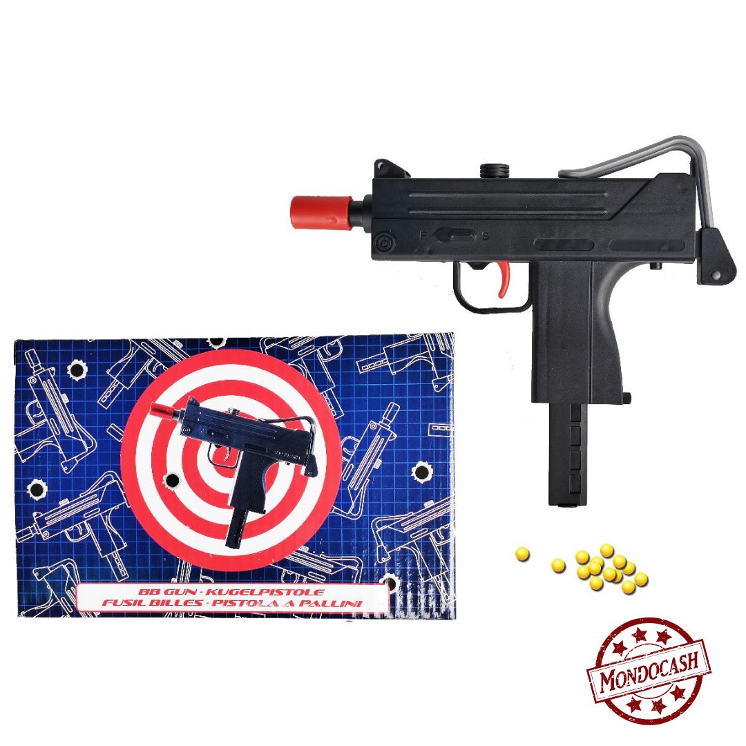 PISTOLET UZI NOIR 17,5 CM (LG2400) 96/48