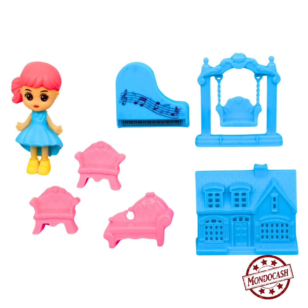 POUPEE 10 CM 6 MEUBLES (BG42311) 144