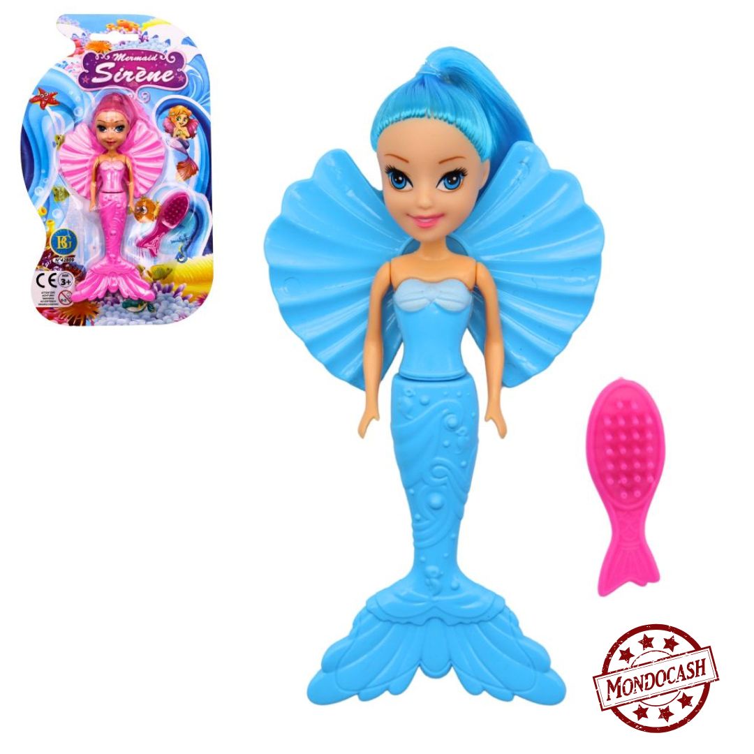 SIRENE 15 CM AVEC AILES ET 1 BROSSE (BG42809) 240/24