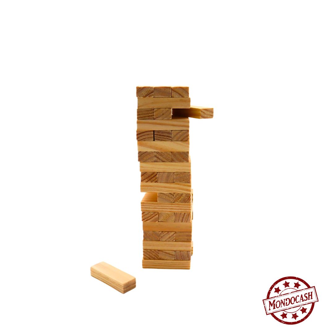 TOUR INFERNALE EN BOIS 51 pcs (BG40072) 36