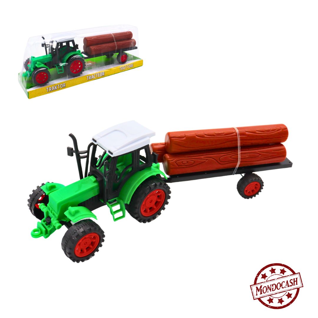 TRACTEUR REMORQUE 27 CM (BG49174) 96