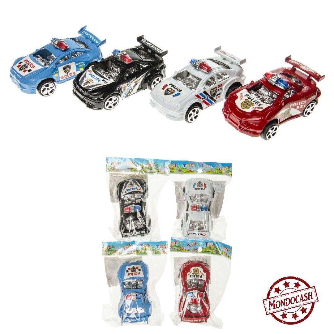 VOITURE POLICE 8CM X12PCS (LG3273) 960/480