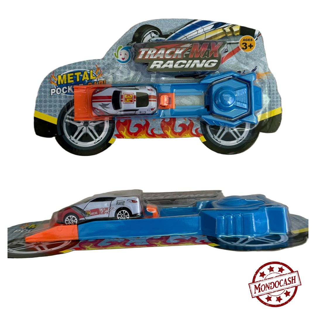 VOITURE EN METAL AVEC LANCEUR (LG3233) 180/60