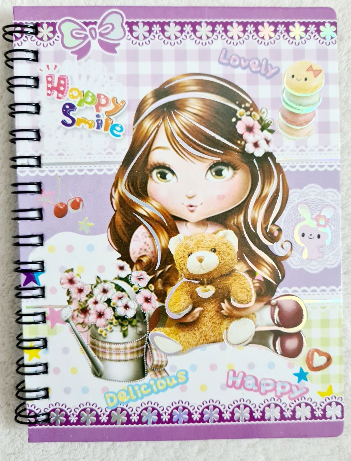 CARNET SPIRALES FILLE 3A (LG0371) 90/180