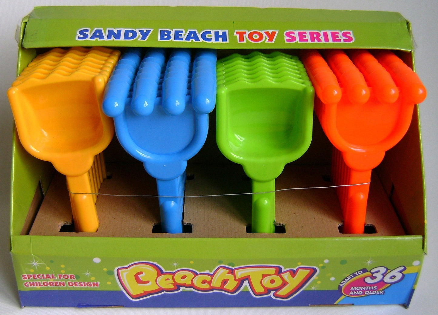 RATEAU ET PELLE PLASTIQUE X 32 PCS (LG4674)