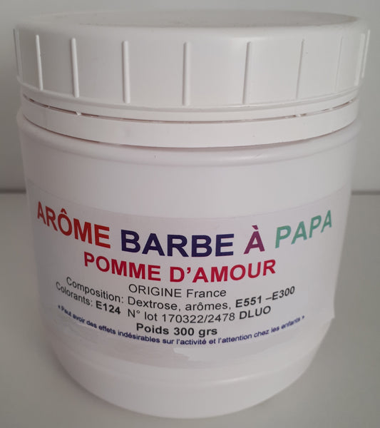 AROME BARBE A PAPA POMME D'AMOUR 300G (ABPA)