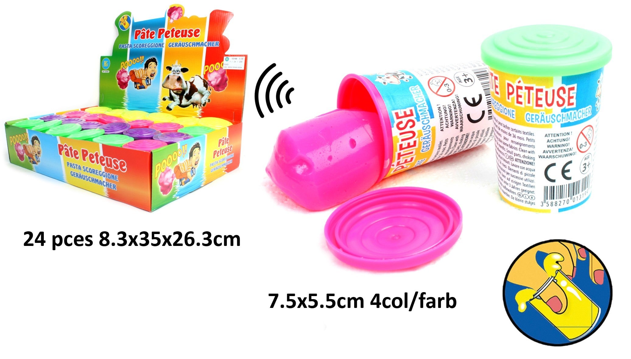 FLYPOP'S - Balle Herisson Lumineuse - Jeu de Kermesse - 038093 - Couleurs Assorties - Plastique - Puffer Ball - Anniversaire - Jeu de Récréation - 22 cm22 cmÀ Partir de 3 Ans (Lot de 2 FLYPOP'S - Balle Herisson Lumineuse - Jeu de Kermesse - 038093 - Couleurs Assorties - Plastique - Puffer Ball - Anniversaire - Jeu de Récréation - 22 cm22 cmÀ Partir de 3 Ans (Lot de 2