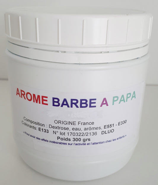 AROME BARBE A PAPA POMME VERTE 300G (ABPV)