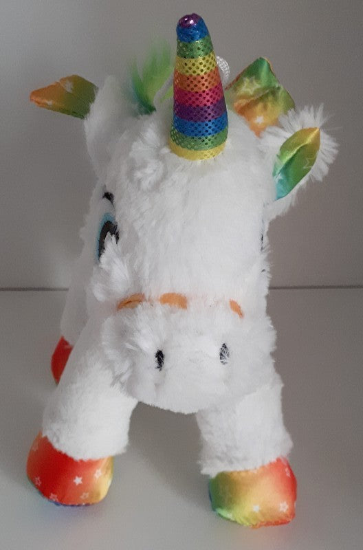 PELUCHE LICORNE AILE AEC 21CM 3C (MJ5220) 6/60