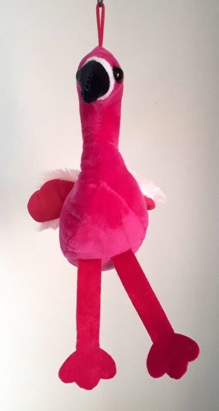 PELUCHE FLAMANT ROSE 14 CM X12PCS (MJ2588) 12/252