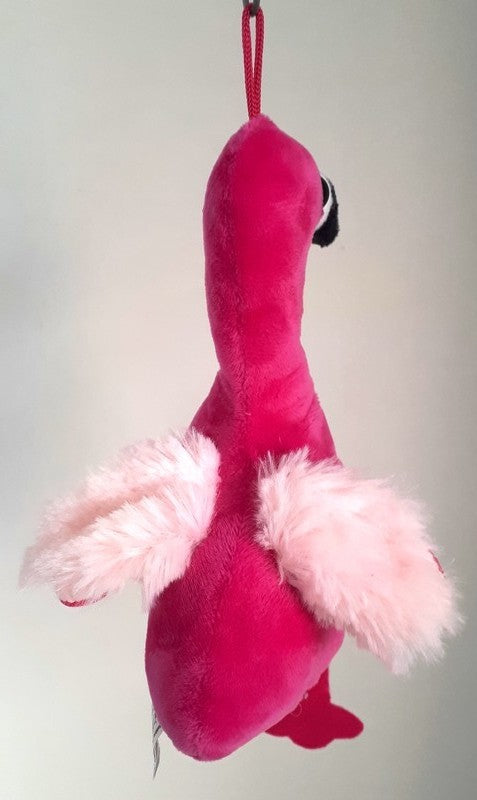 PELUCHE FLAMANT ROSE 14 CM X12PCS (MJ2588) 12/252