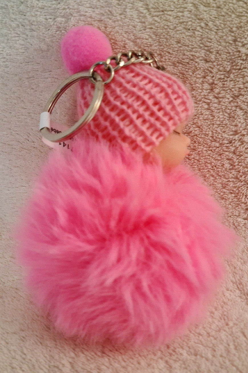 PORTE CLE BEBE BOULE 8CM X12PCS (TF7141)