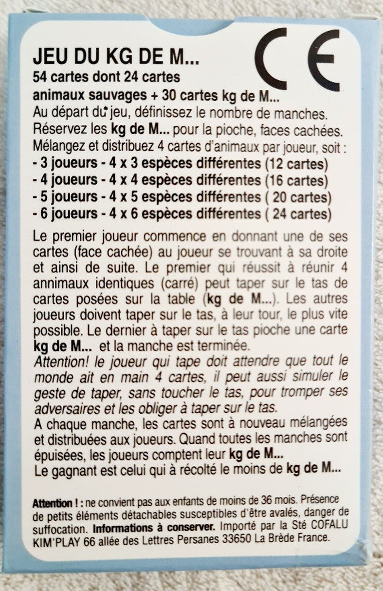 JEU DU KILO DE M... (CO321 2) 12/144