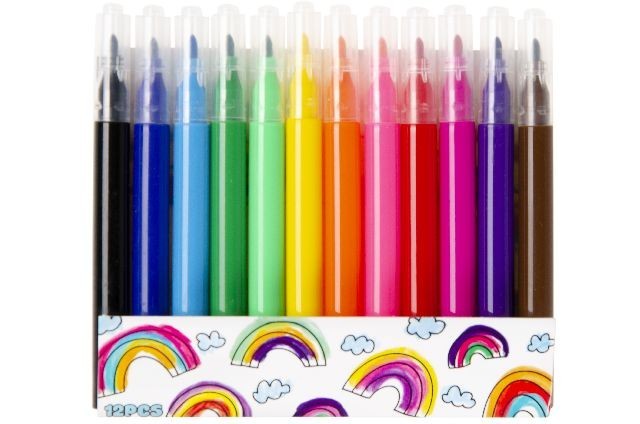 FEUTRES 12 PCS 9CM (LG6160) 36/360