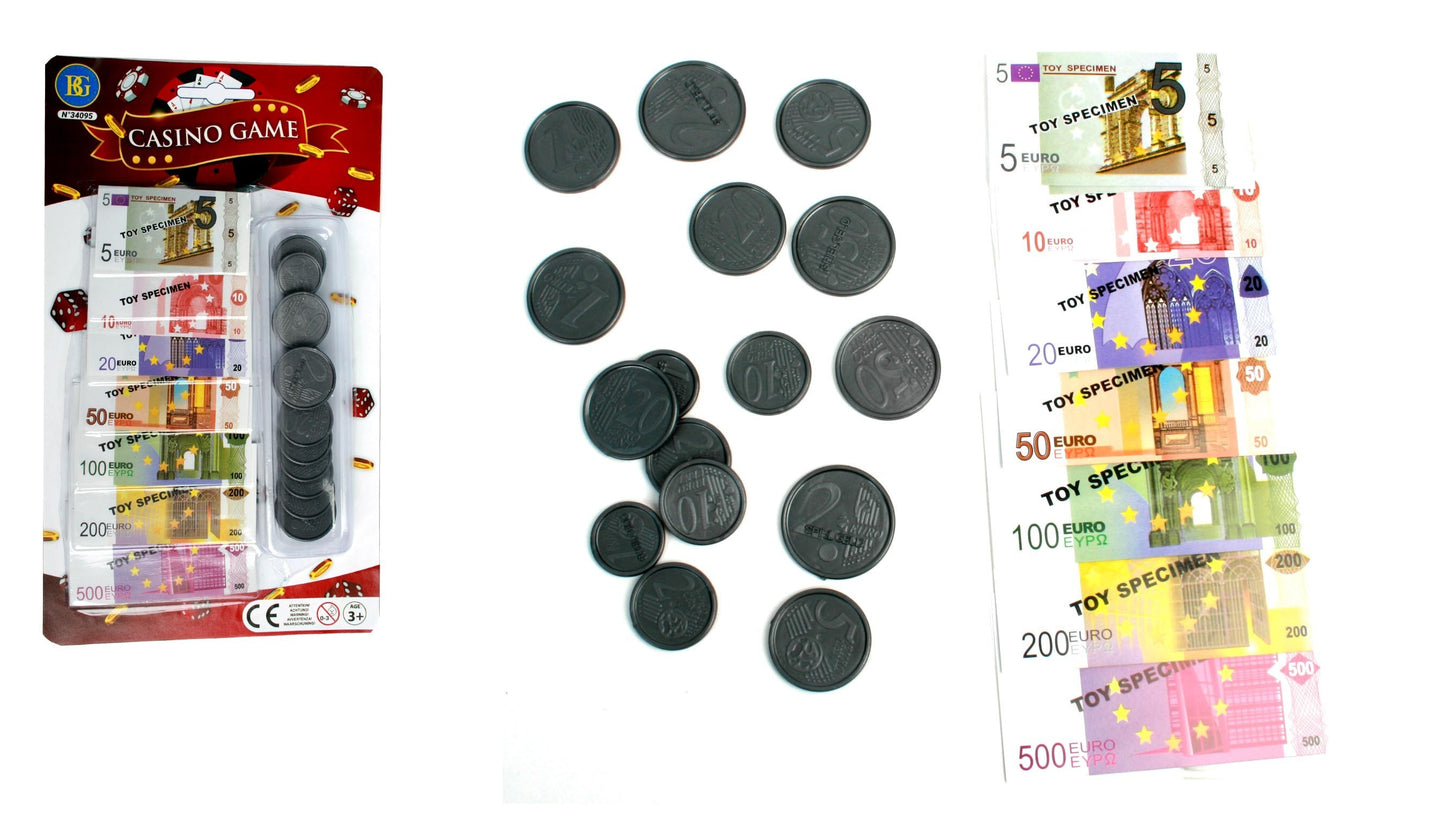 JEU DE MONNAIE 37 PCS (BG34095) 24/288