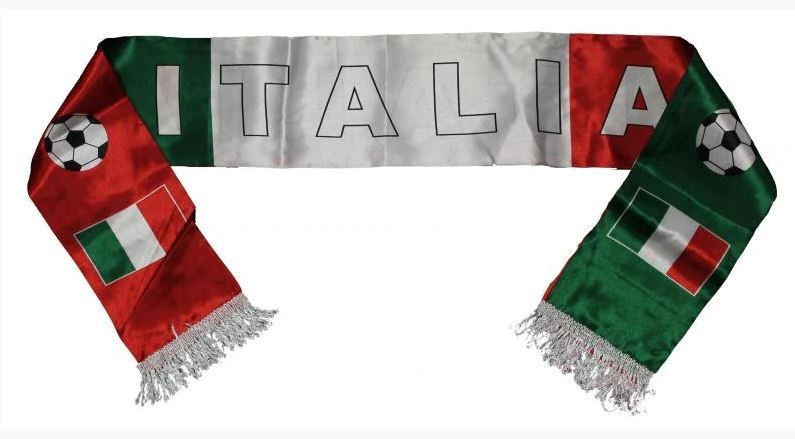 ECHARPE SUPPORTER ITALIE X12 PCS (CAECIT)