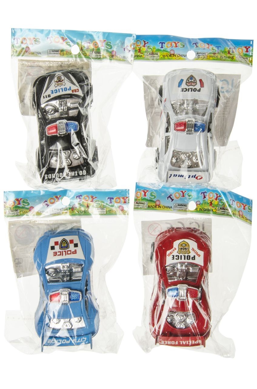 VOITURE POLICE 8CM X12PCS (LG3273) 960/480