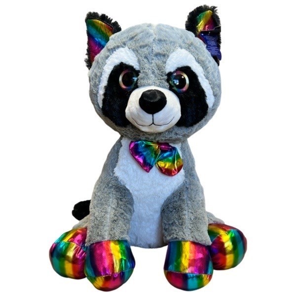 GROSSE PELUCHE RATON LAVEUR 60 CM (MJ9624)