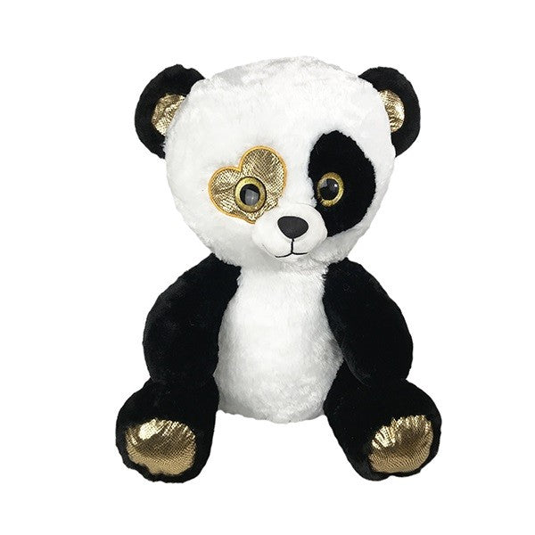 GROSSE PELUCHE PANDA OR /ARGENT 60 CM (MJ80139) 6