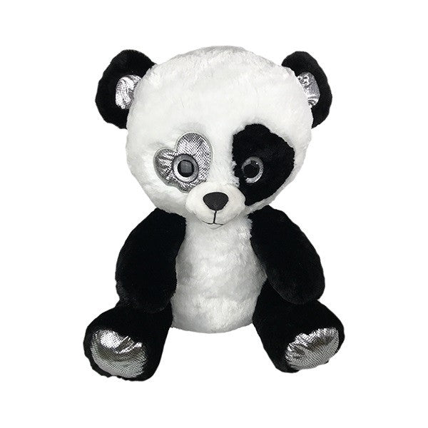 GROSSE PELUCHE PANDA OR /ARGENT 60 CM (MJ80139) 6