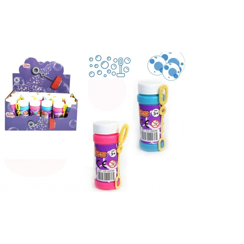 Dulcop - 414.072000 - Bulles de Savon - Multicolore - Pack de 12 x 60ml