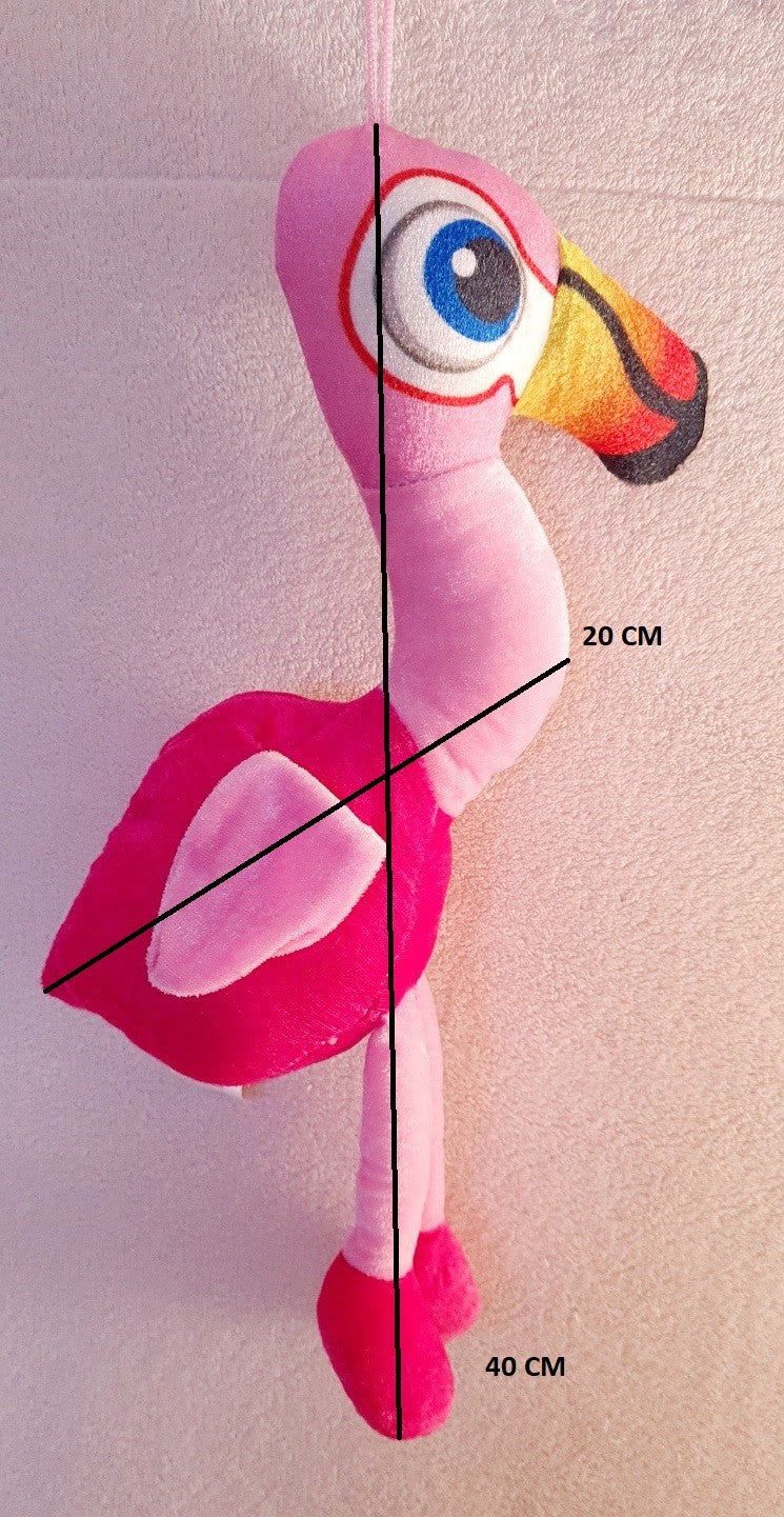 PELUCHE FLAMANT ROSE 40CM (TF17236) 144