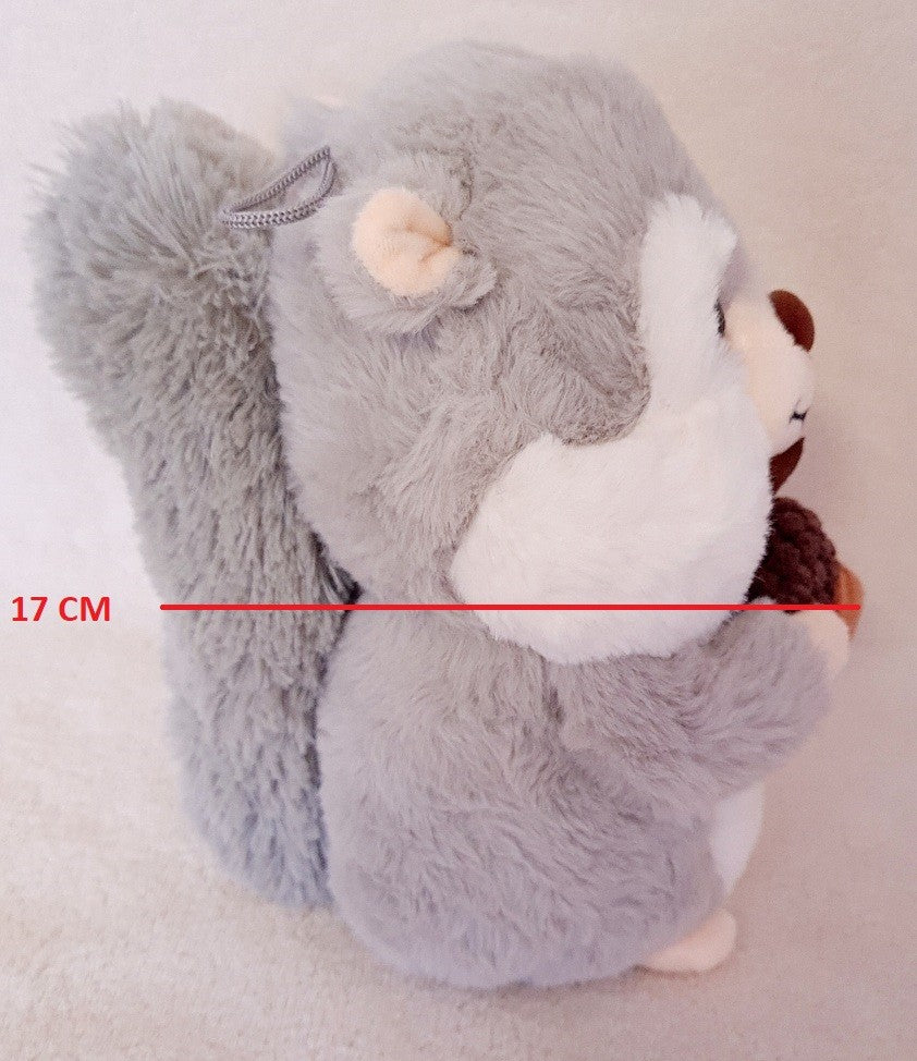 PELUCHE ECUREUIL 21 CM (MJ40171)
