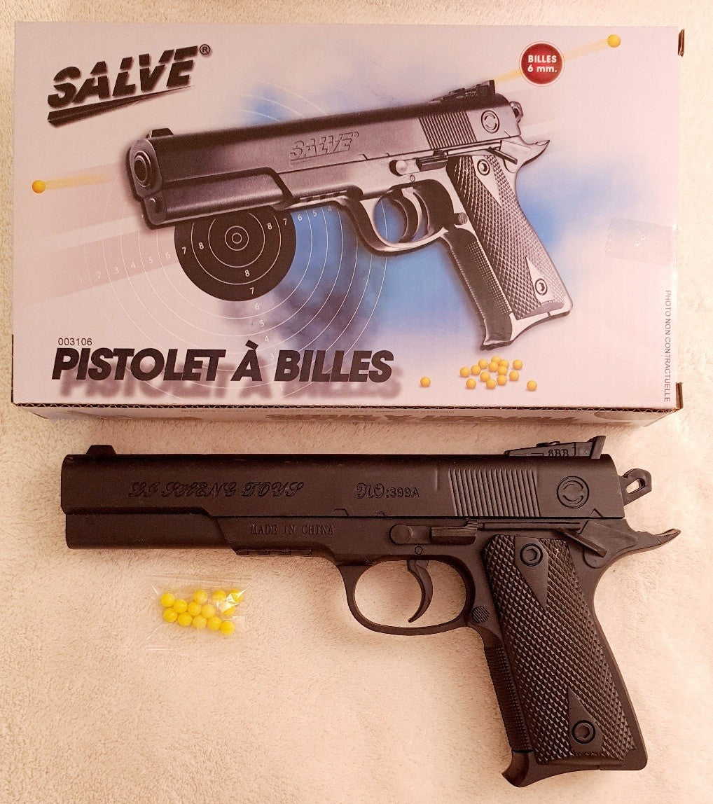 PISTOLET BILLES 18CM (TF3225) 144