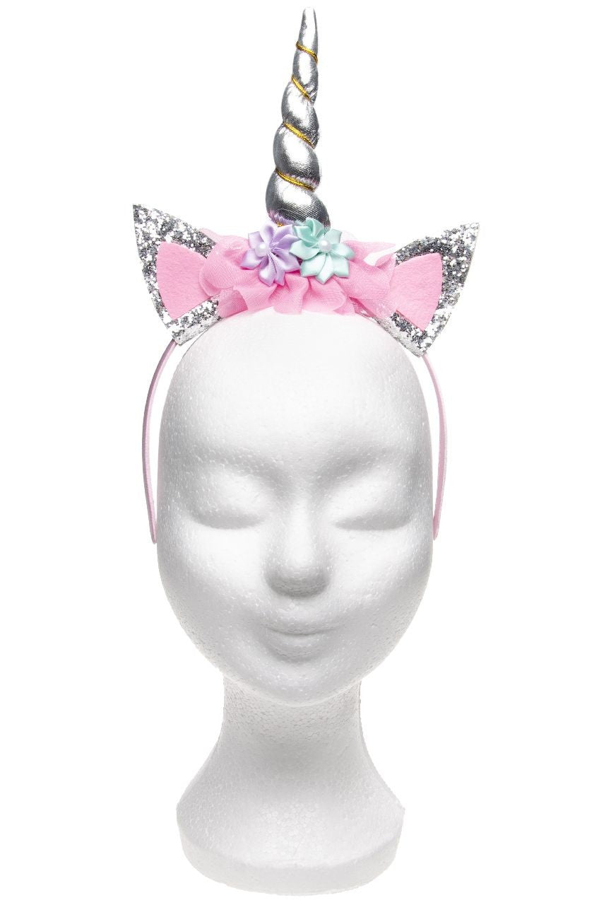 SERRE TETE LICORNE FLEUR X12PCS (LG0062) 192