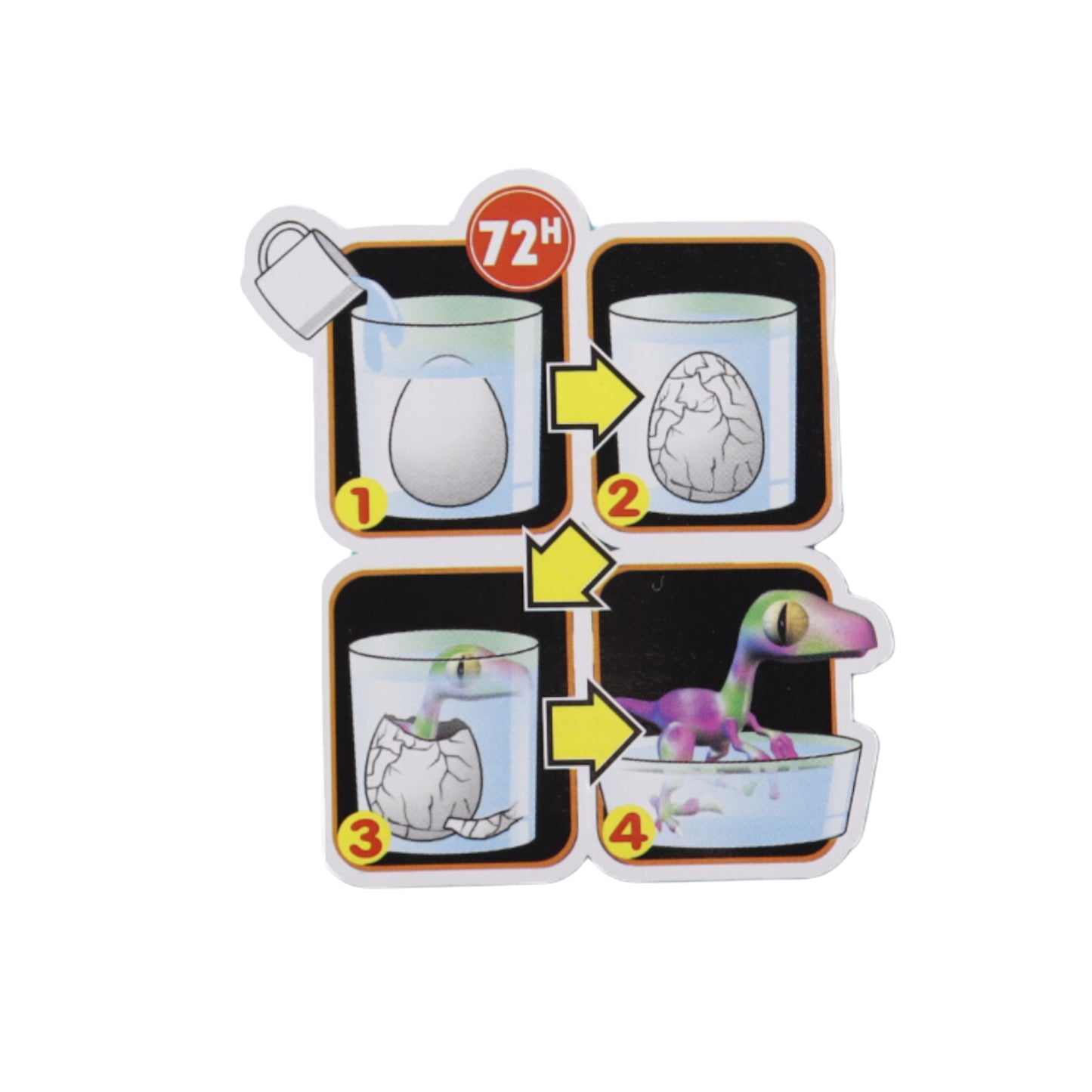 OEUF DINO GROSSISANT X12PCS (BG11461)