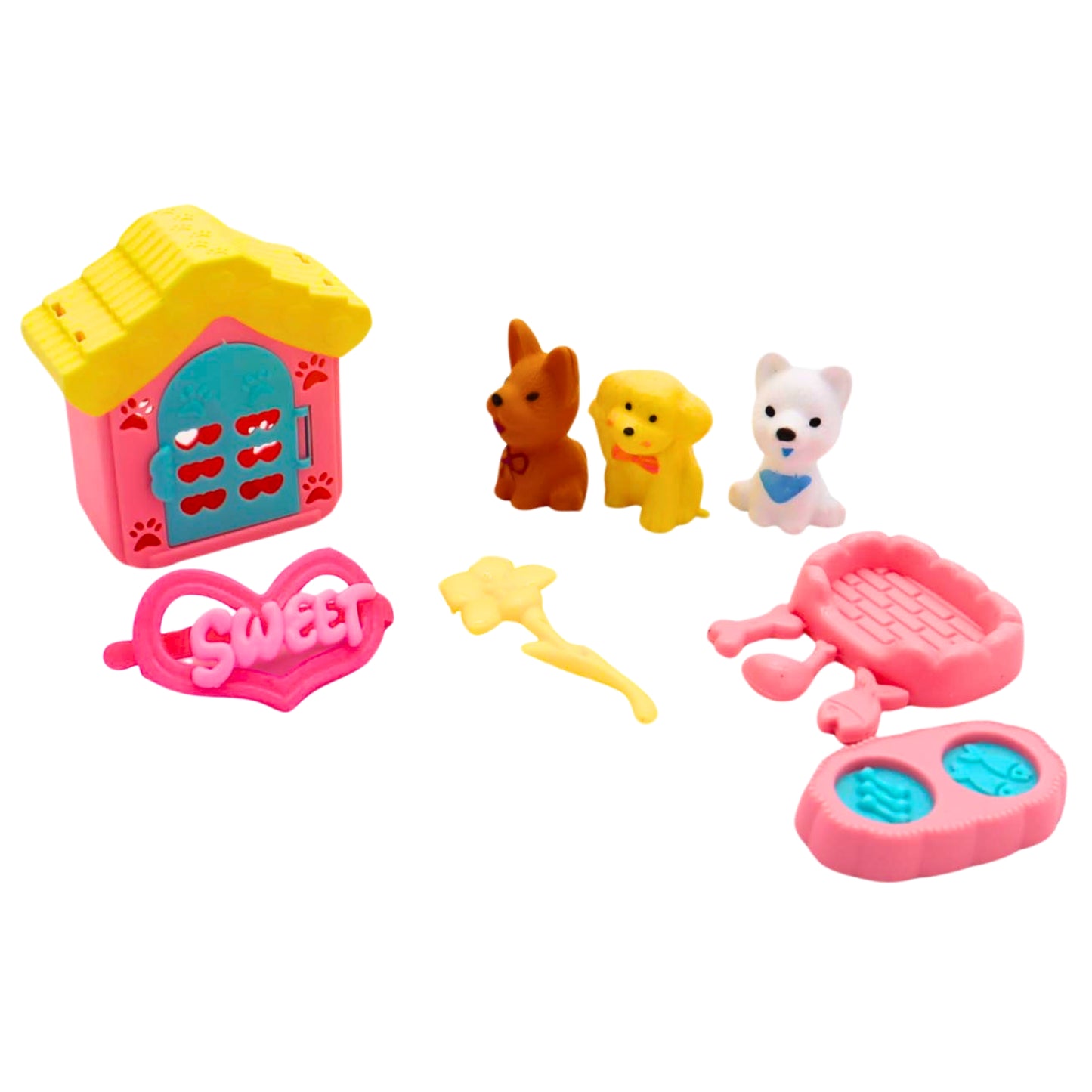 CHIEN 3 PCS AVEC 5 ACCESSOIRES (BG11607) 144