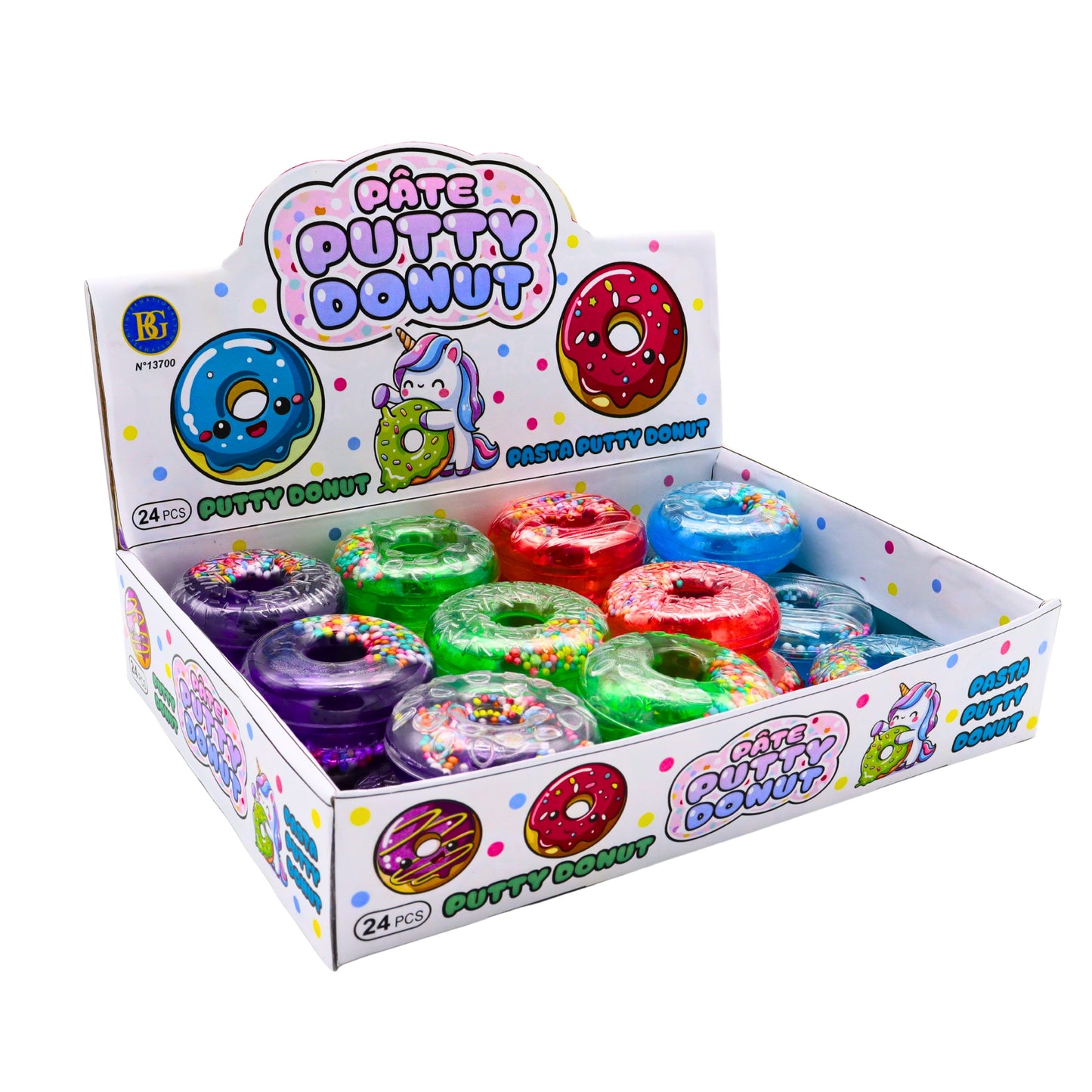 PATE PETEUSE DONUT 6 CM 50GRS 4C X24PCS (BG13700) 144