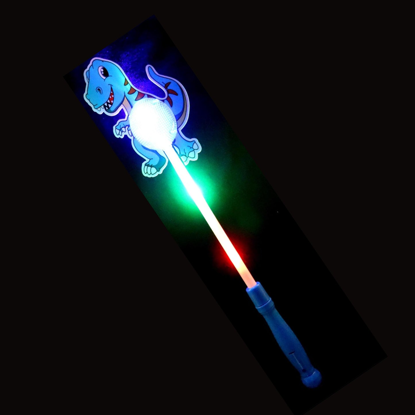 BATON LUMINEUX DINO 3A 38CM (BG16015) 48/144