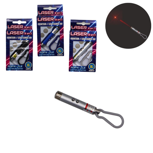POINTEUR LASER 7 CM 3EN1 (BG17005) 24/288