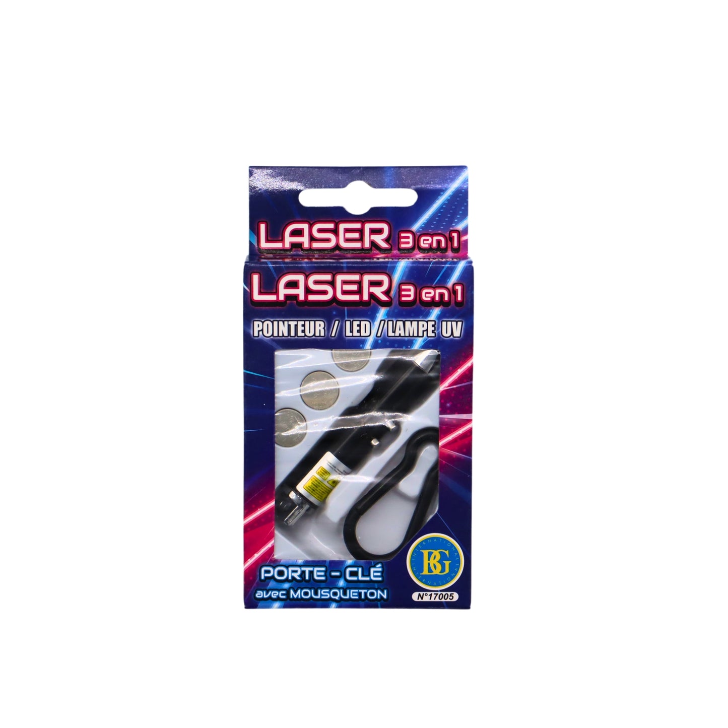 POINTEUR LASER 7 CM 3EN1 (BG17005) 24/288