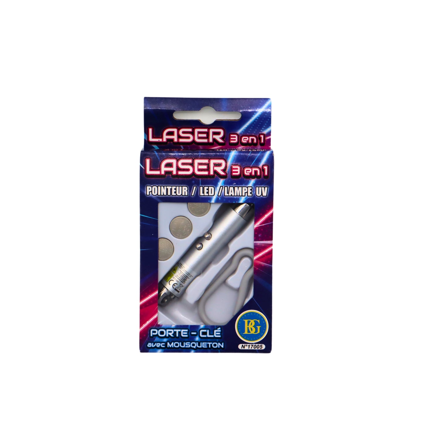 POINTEUR LASER 7 CM 3EN1 (BG17005) 24/288