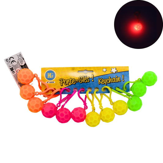 PORTE CLE BALLE LUMINEUSE X12PCS (BG18668) 576
