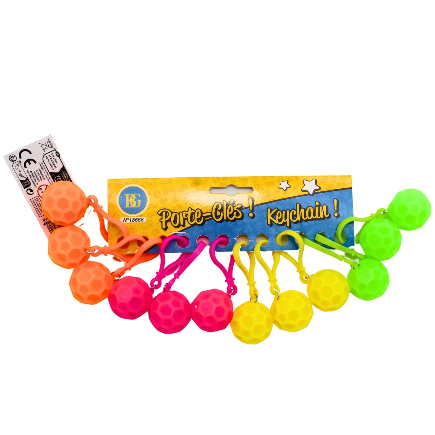 PORTE CLE BALLE LUMINEUSE X12PCS (BG18668) 576