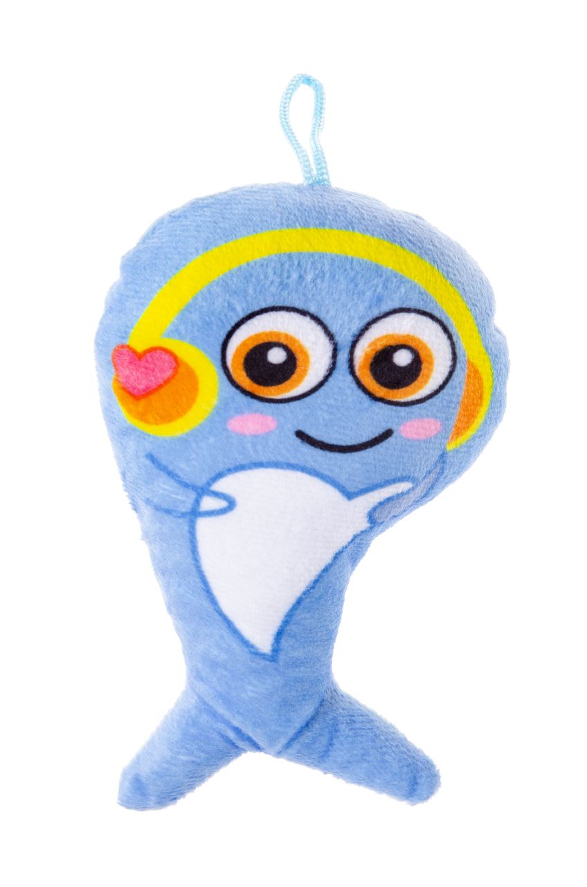 PELUCHE DAUPHIN 3 ASST 16,5 CM X24PCS (LG1913) 504/24