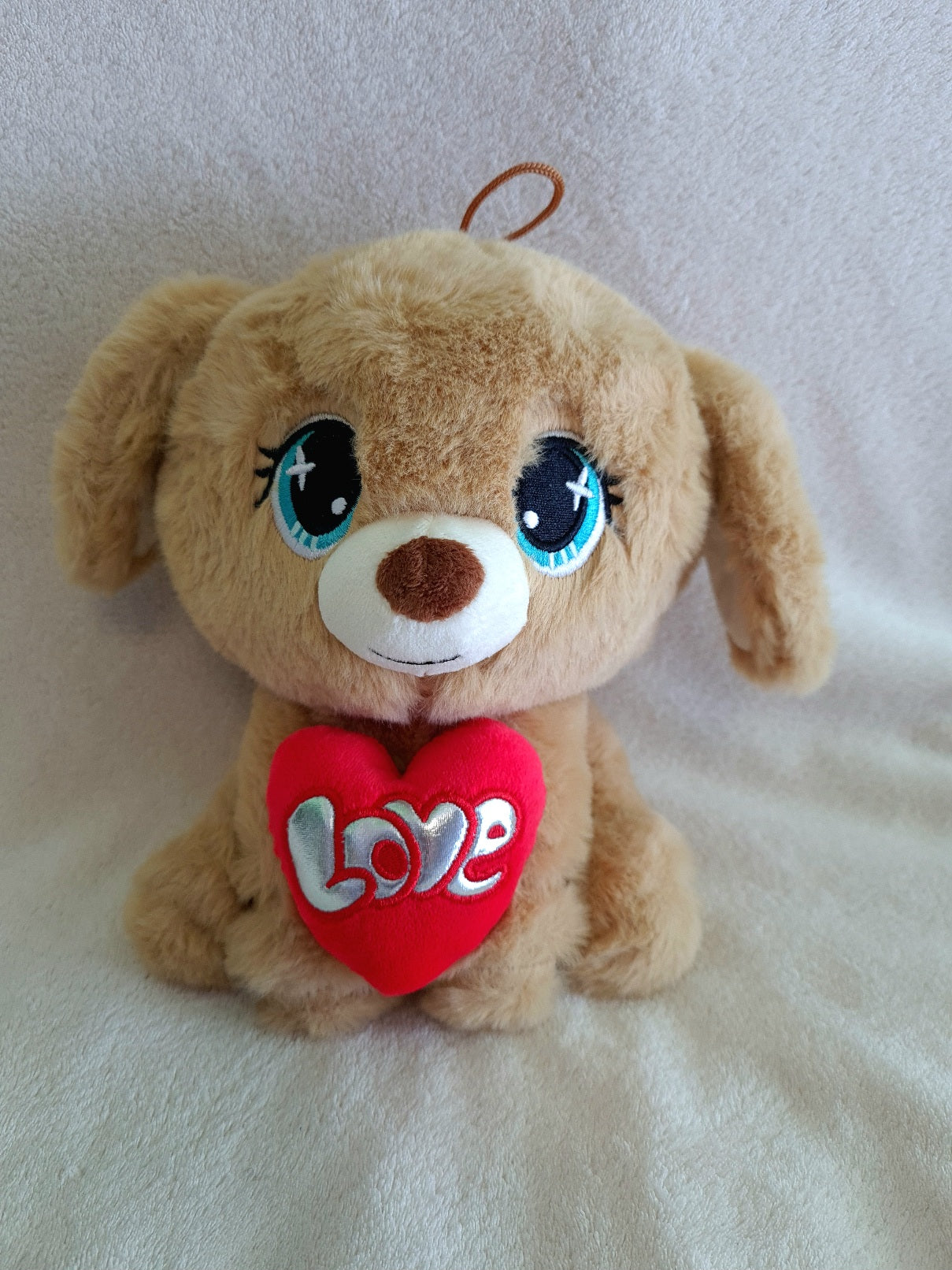 PELUCHE CHIEN COEUR 21 CM (MJ40805) 60