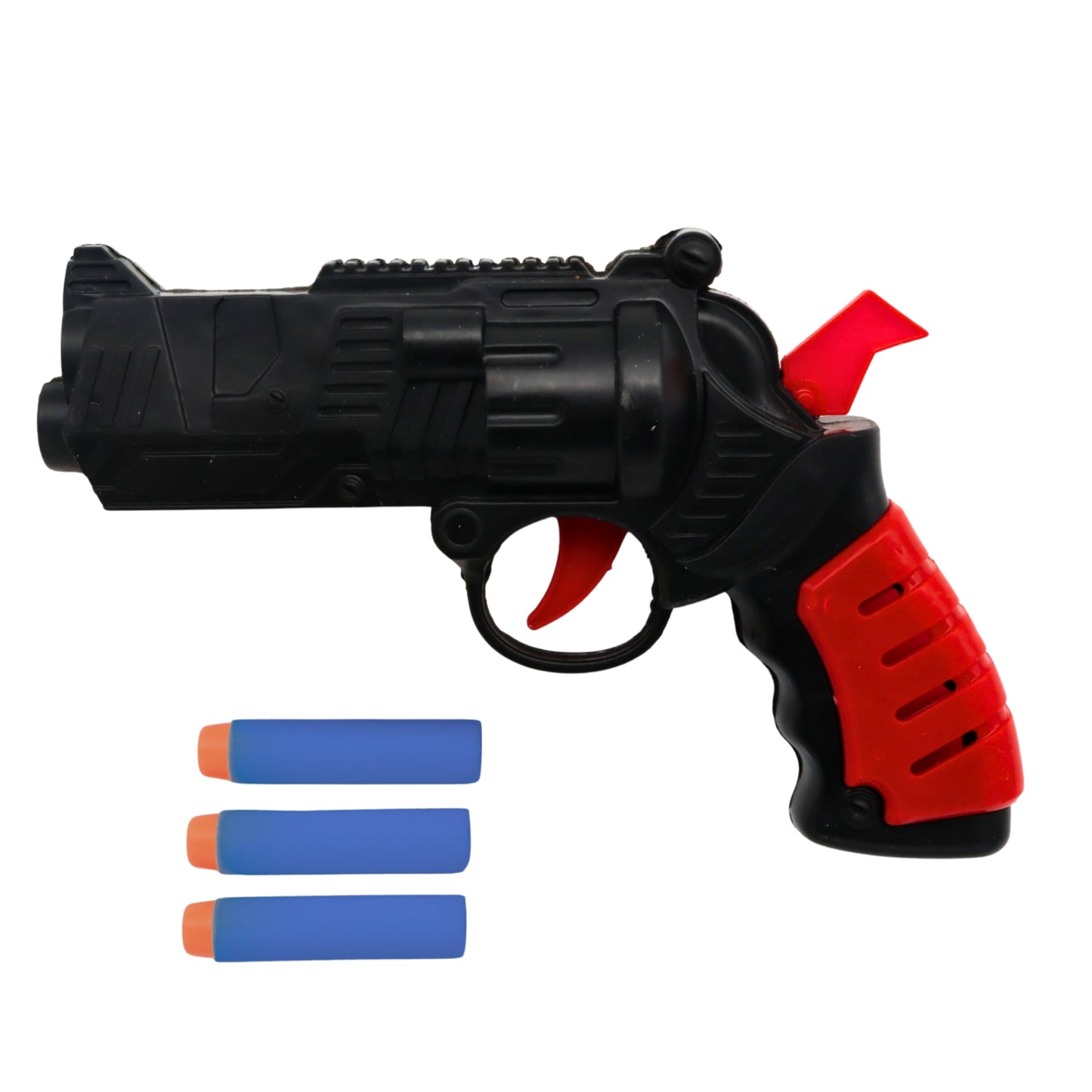 PISTOLET COLT 18 CM 3 FLECHES MOUSSES (BG21484) 24/144