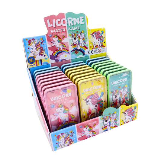 JEU PATIENCE EAU LICORNE X24PCS (BG24935)