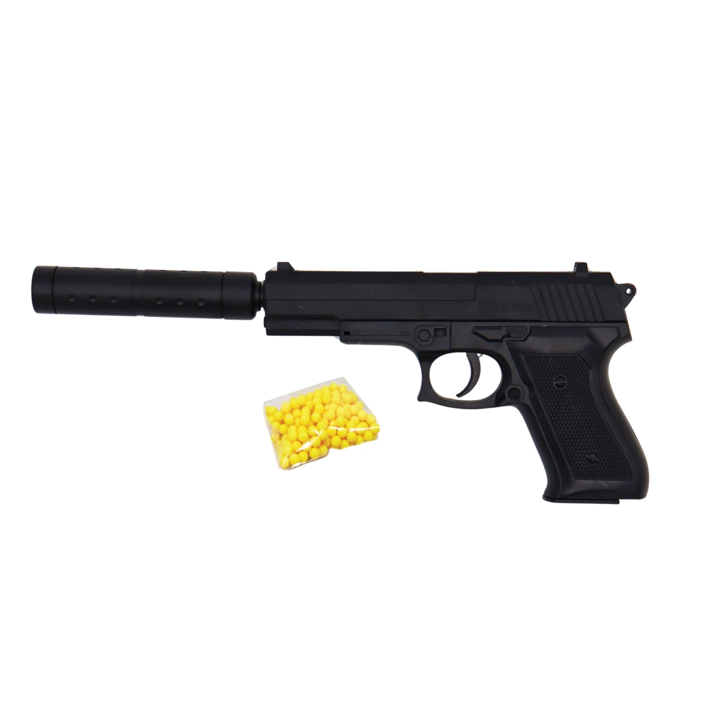PISTOLET BILLES AVEC SILENCIEUX (BG29633) 60/120