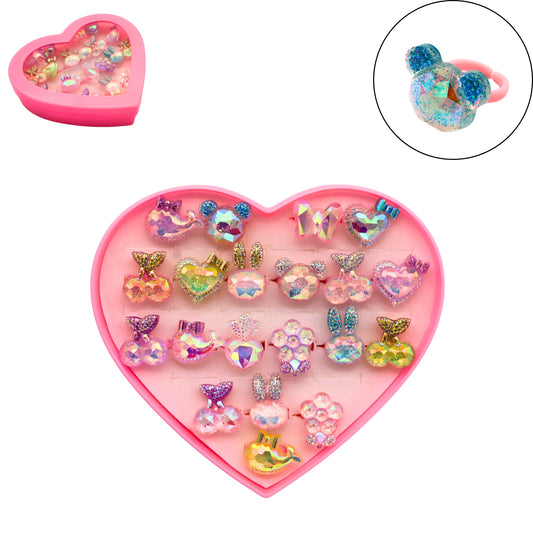 BAGUE FANTAISIE DIAMANT X20PCS (BG32435) 1440/720