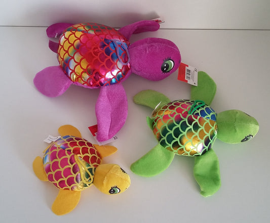 PELUCHE TORTUE IRISE 18 CM X 24 PCS (MJ40317)