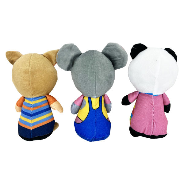 PELUCHE ANIMAUX 22 CM X12PCS (MJ40324)