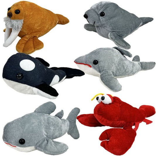 PELUCHE ANIMAUX MARINS 27 CM X12PCS (MJ40348)